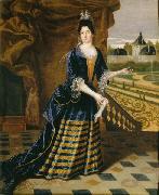 Portrait of Anne de Souvre Simon Dequoy